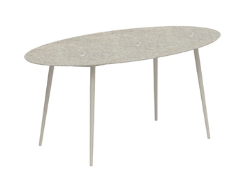 STYLETTO - Oval ceramic high table by Royal Botania - view 2